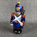 Kurt Adler Napoleonic Soldiers Christmas Glass Ornament in wooden Box VIDEO