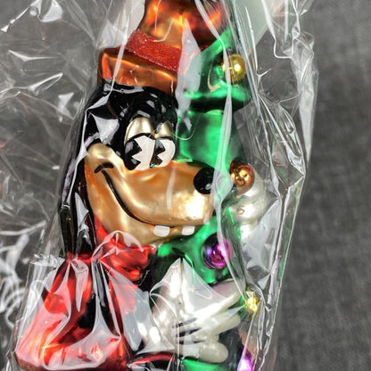 Christopher Radko Disney Pluto glass Ornament Sealed with Original Box VIDEO