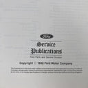 OEM 1991 Ford Mustang Car Electrical Wiring Diagrams