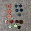 Lot of 15 Vintage Bakelite Buttons: Different Styles