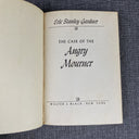 Perry Mason Case of the Angry Mourner by Erle Gardner 1951 Walter J Black DJ