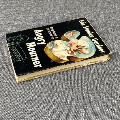 Perry Mason Case of the Angry Mourner by Erle Gardner 1951 Walter J Black DJ