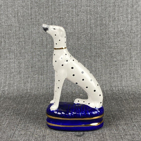 Vintage Fitz & Floyd Staffordshire Style Dalmatian Mantle Dog 9" Figurine