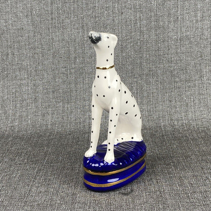 Vintage Fitz & Floyd Staffordshire Style Dalmatian Mantle Dog 9" Figurine