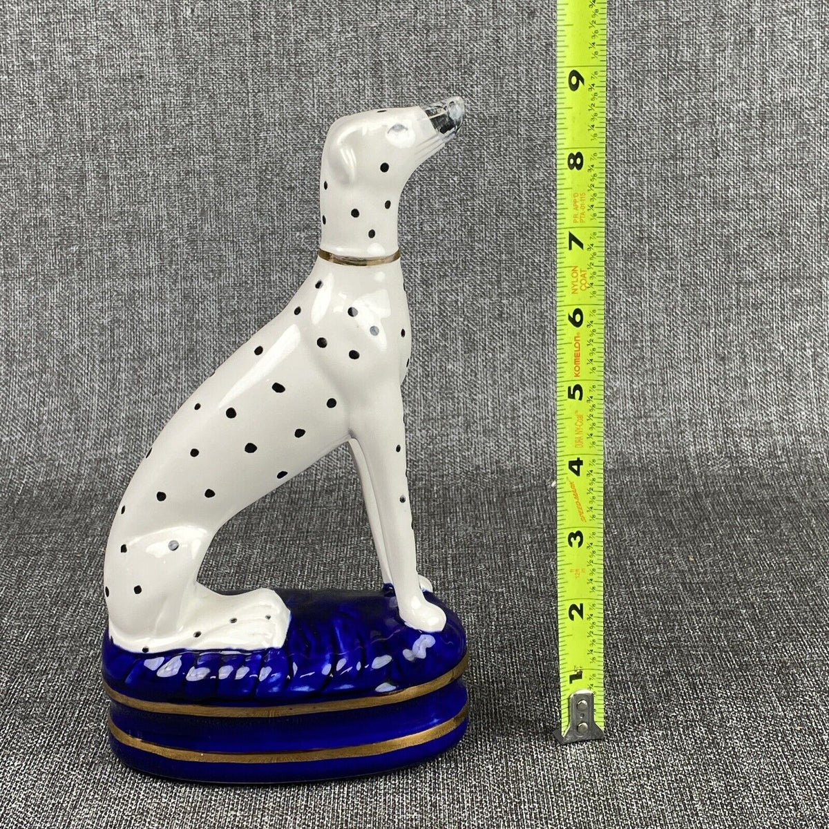 Vintage Fitz & Floyd Staffordshire Style Dalmatian Mantle Dog 9" Figurine