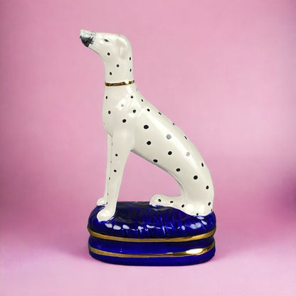 Vintage Fitz & Floyd Staffordshire Style Dalmatian Mantle Dog 9" Figurine