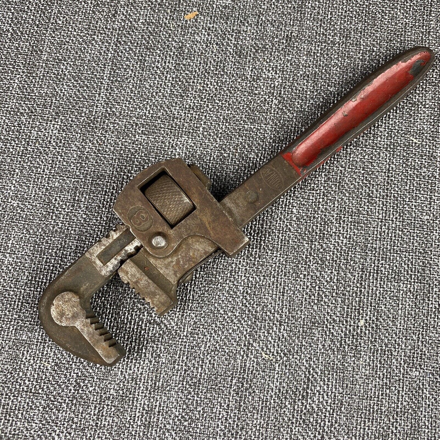 Vintage DUNLAP  PIPE WRENCH