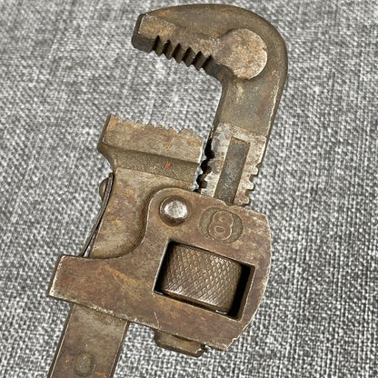 Vintage DUNLAP  PIPE WRENCH