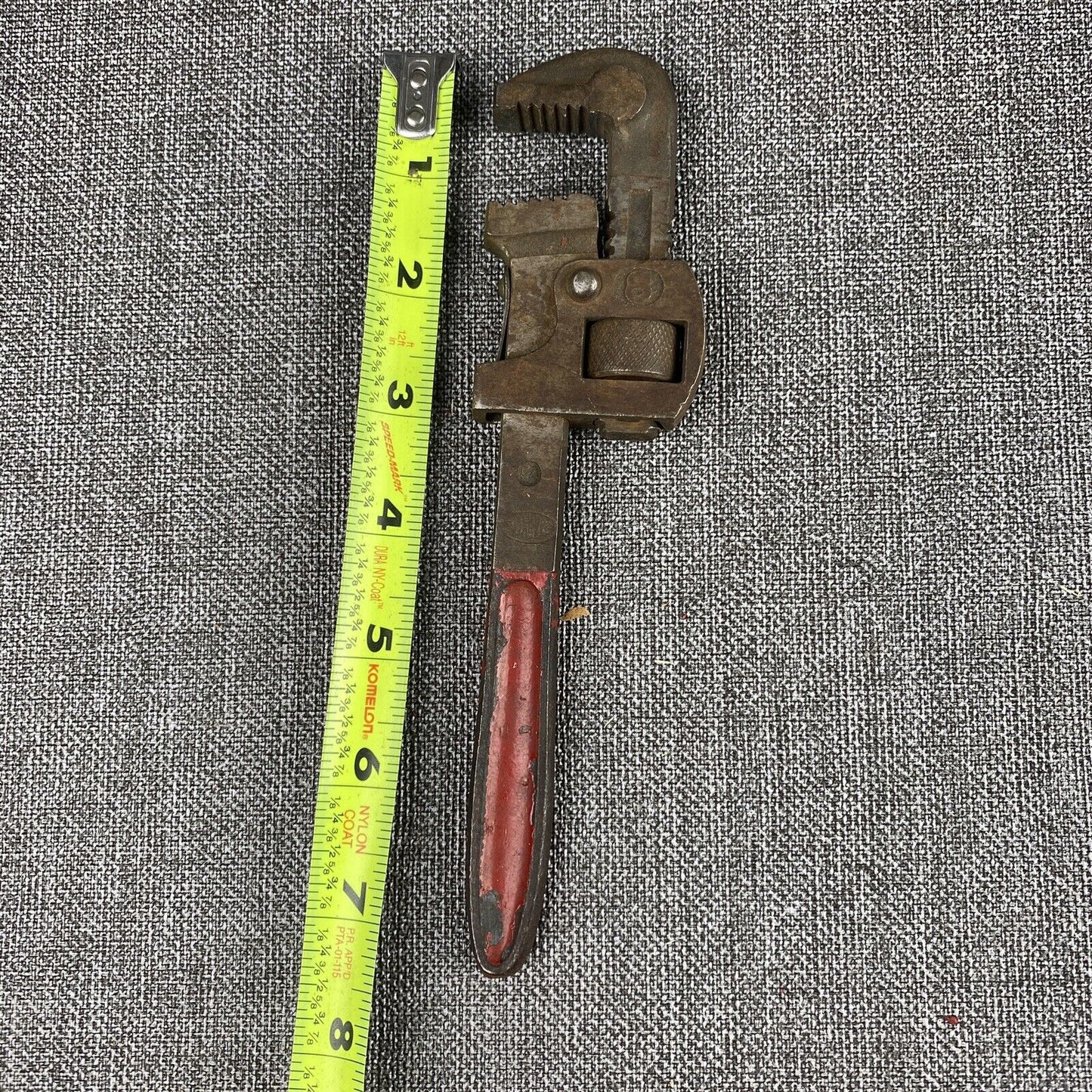 Vintage DUNLAP  PIPE WRENCH