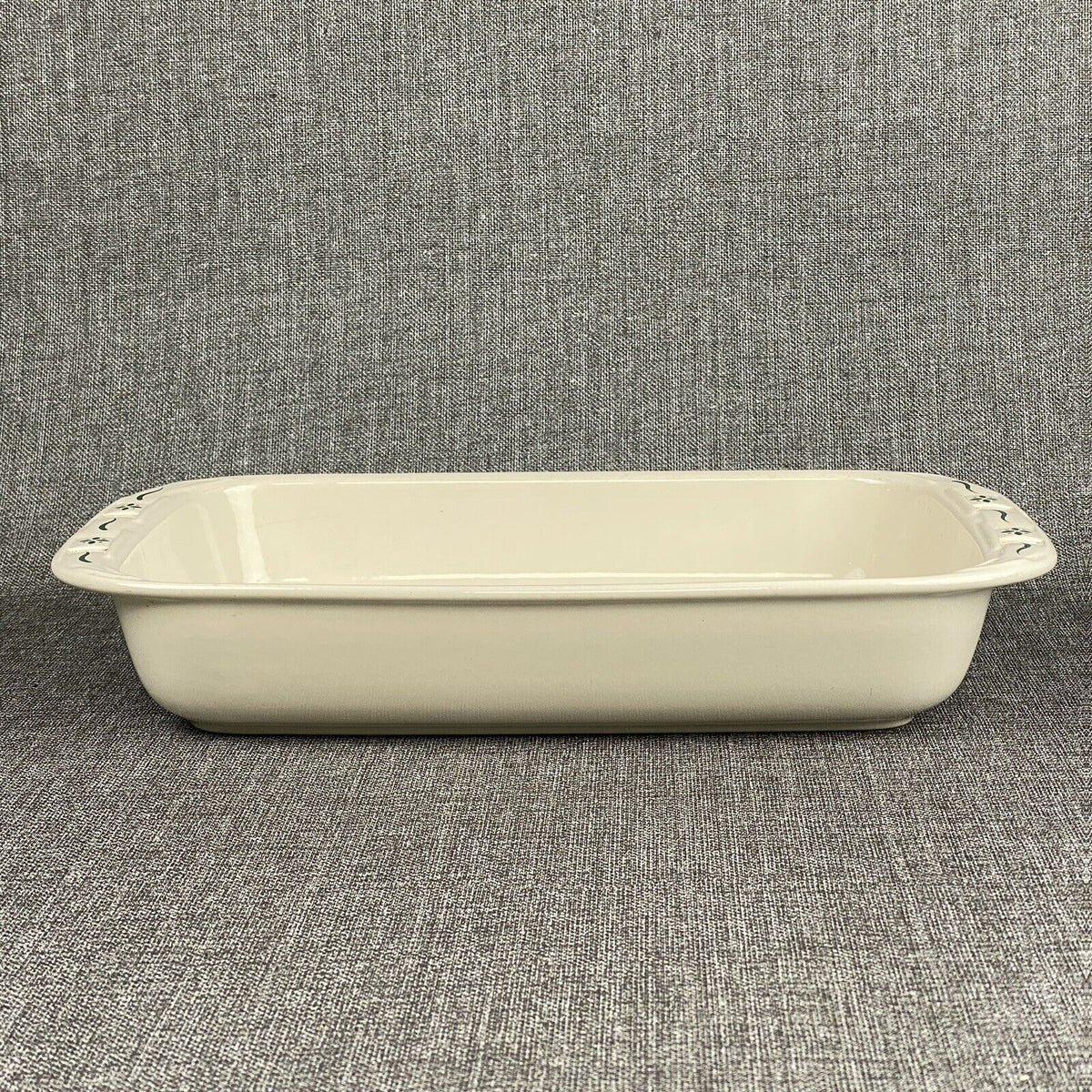 Longaberger Pottery 9x13” Baking Dish Casserole made in USA