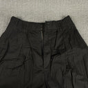 Vintage Bugle Boy Womens Pants Black Size 8 Fits Small 100% Cotton