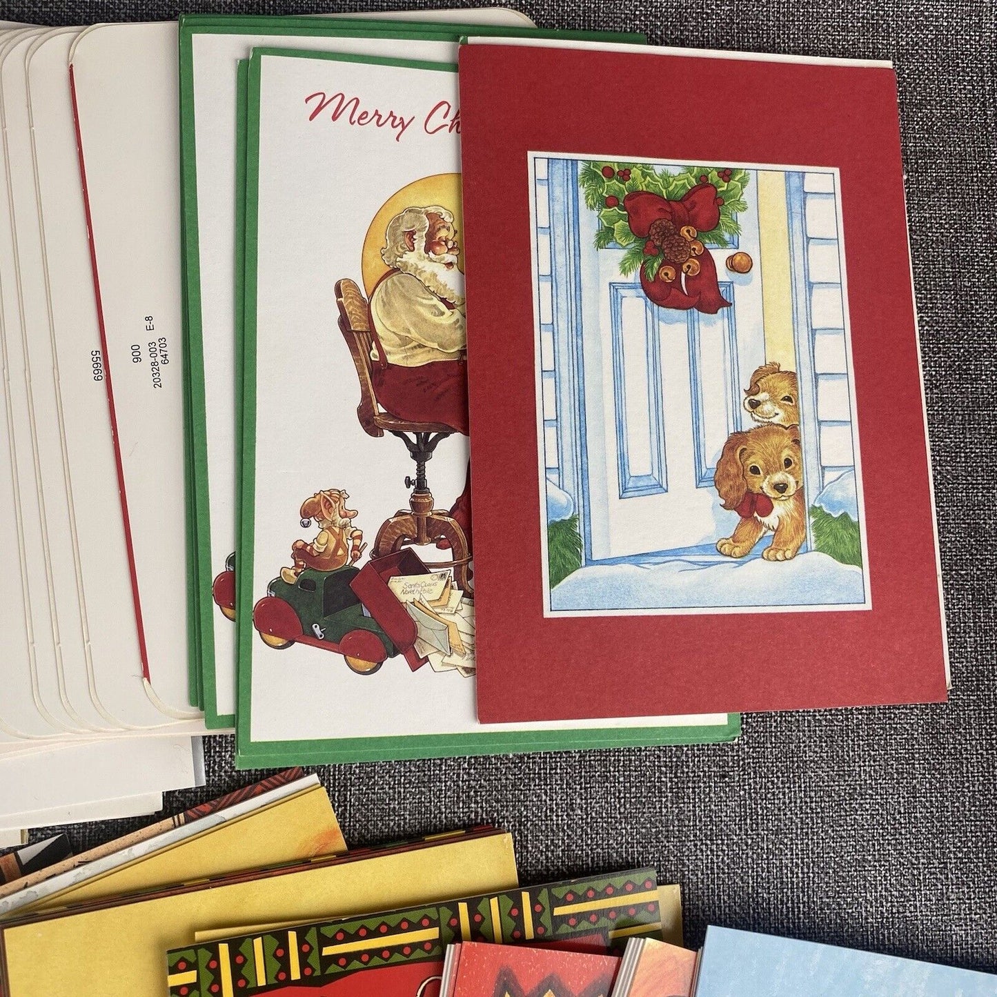 Lot of 120 Unused Various Christmas Greeting Cards