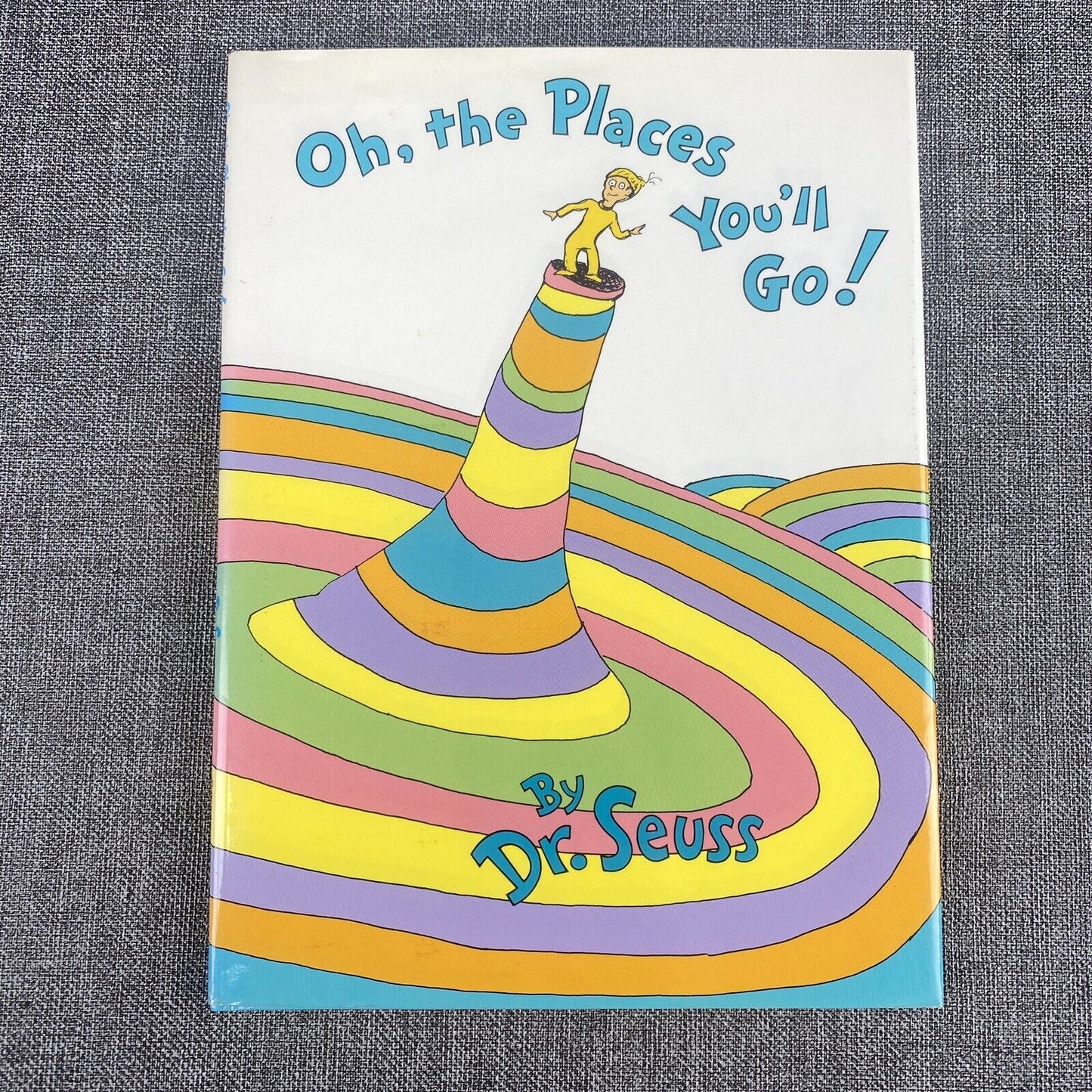 Dr Seuss OH, THE PLACES YOU'LL GO! 1990 Hardcopy HC/DJ