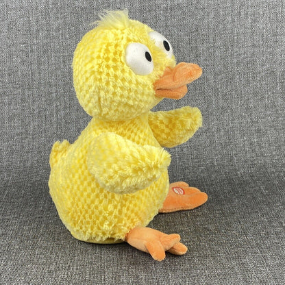 Hallmark WACKY DOODLE DANDY Animated Plush Yellow 10" Duck "Chicken Dance" VIDEO