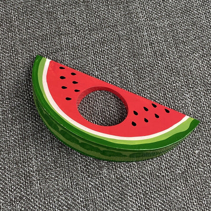 Set of 6 Wooden Watermelon Napkin Holders