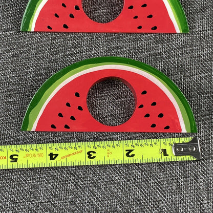 Set of 6 Wooden Watermelon Napkin Holders