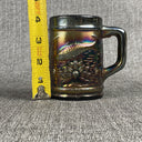 Vintage Dugan Fisherman's Mug Iridescent Fish Carnival Glass