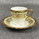 J. Pouyat Limoges Tea Cup Saucer France