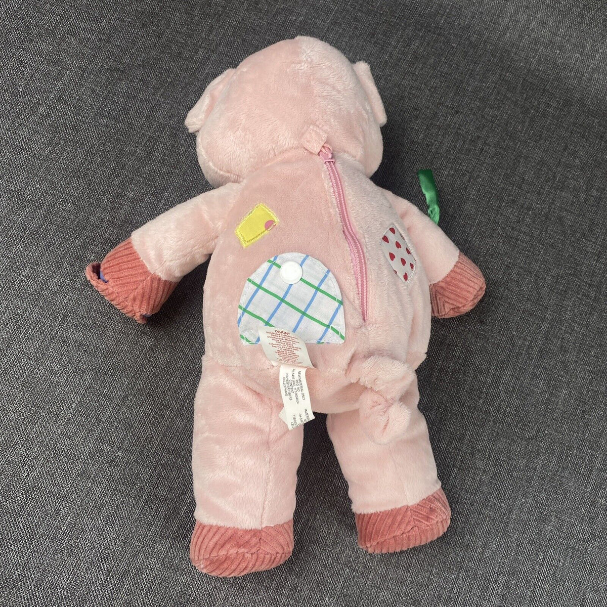 Dakin Toy Pig Animal Plush Learning Toy 14" tall