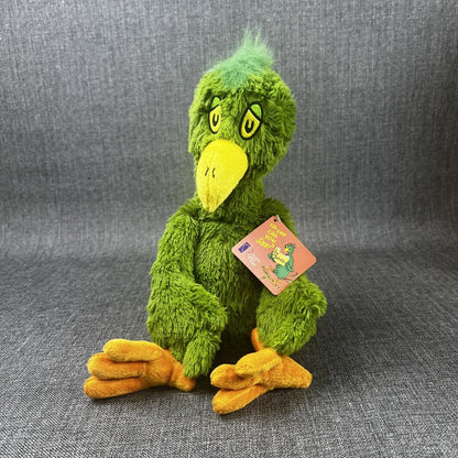 Kohls Cares Dr Suess Oh Say Can You Say Hooey Green Bird 2010 17" Plush