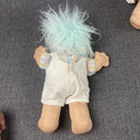 2 Vintage Troll Dolls Boy and Girl Joy Russ Berrie & Co Soft Body 12"