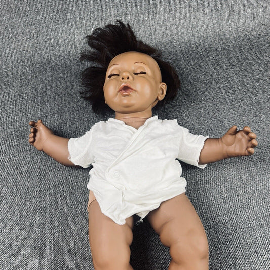 1984 Vintage Real Baby Doll J. Turner Hasbro African American 20"