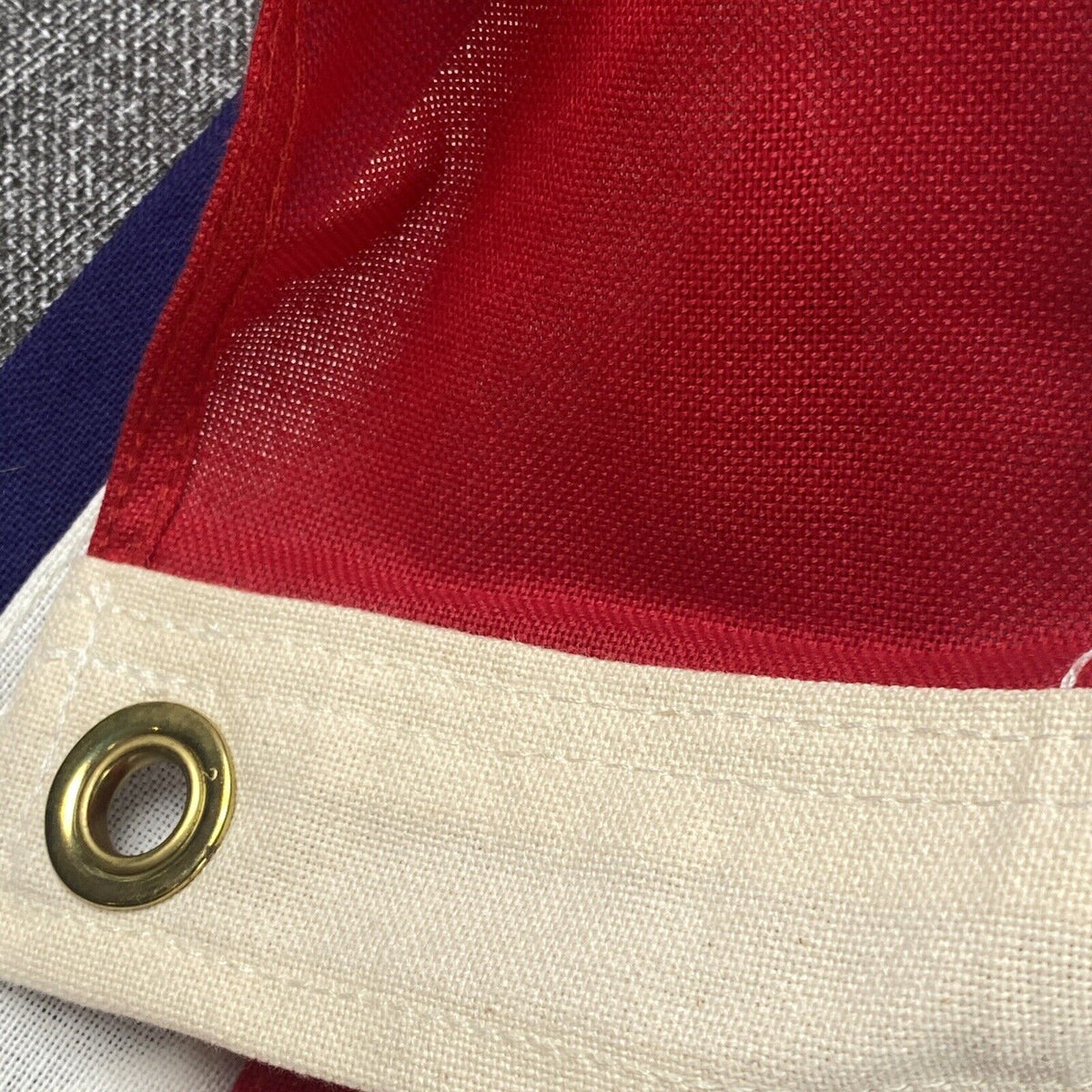 US American Flag 100% Cotton Bunting &Brass Grommets North Bay Industries 5x10ft