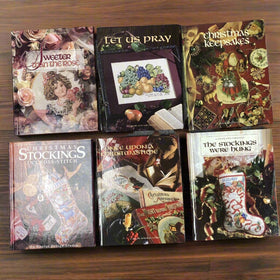 Lot of 6 Hardcover Cross Stitch Books