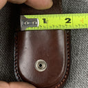 Vintage Brown Leather Lighter Case Pouch