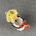 Fitz and Floyd Cow Creamer Colorful with Hat