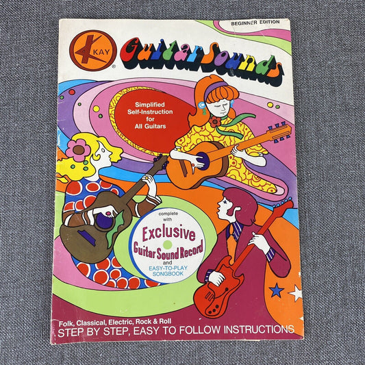 Vintage Guitar Sounds Book Only Step by Step Easy to Follow Instructions