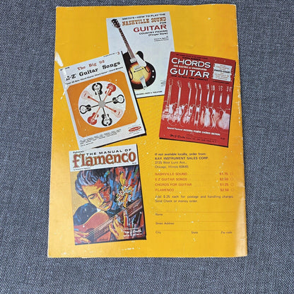 Vintage Guitar Sounds Book Only Step by Step Easy to Follow Instructions