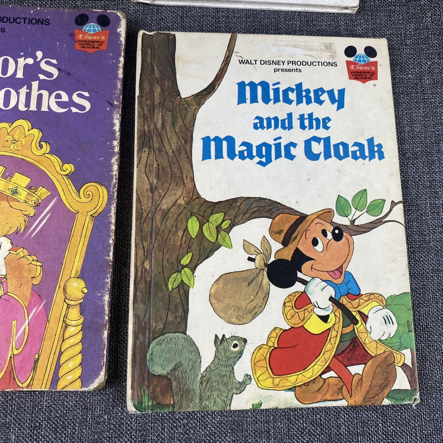 Lot of 8 Children's Vintage Hardcover Books: Julius, Mickey, Emperor, Morris