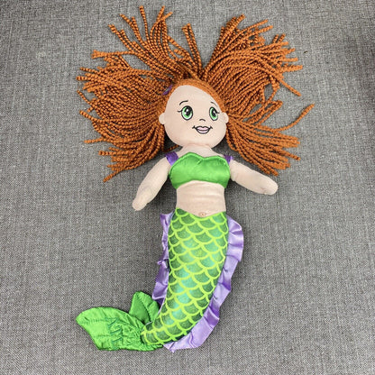 The Petting Zoo Pink MERMAID DOLL  Stuffed Plush Toy 13"