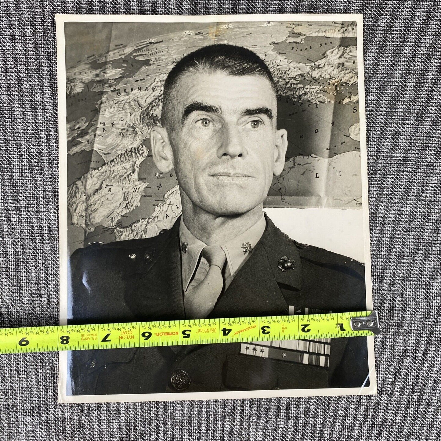 Official U. S. Marine Corps Photo Lt. Col. Evans F. Carlson, USMC WWII