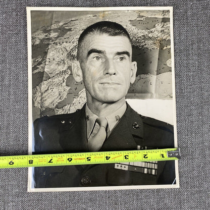 Official U. S. Marine Corps Photo Lt. Col. Evans F. Carlson, USMC WWII