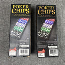 Lot of 2 - Poker Chips (100 Pieces Set) Rack Included Cardinal Classics