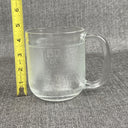 4 Iittala Krouvi 50 cl Clear Textured Glass Beer Mugs Arabia Finland