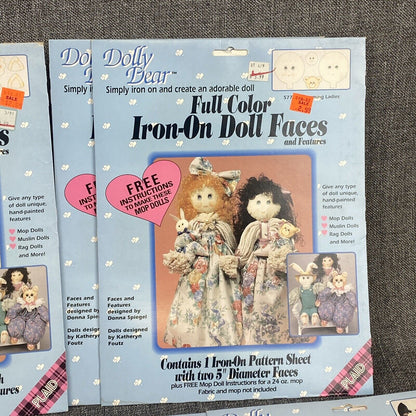 Dolly Dear Full Color Iron-On lot variety lot of 23