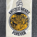 Original 1960's Ed Big Daddy Roth Water Decal Knuckle Heads Forever Measures 6x4