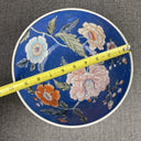 Hand Painted Vintage Macau Chinese Large Porcelain Bowl 10"