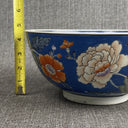 Hand Painted Vintage Macau Chinese Large Porcelain Bowl 10"