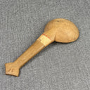 Vintage Large Hand Carved Wooden Spoon Primitive 12.5" long