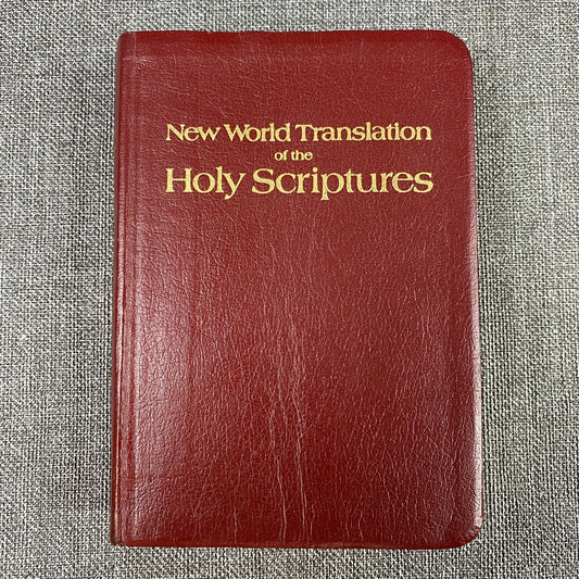 New World Translation of the Holy Scriptures Leather, Watchtower Bible and Tract