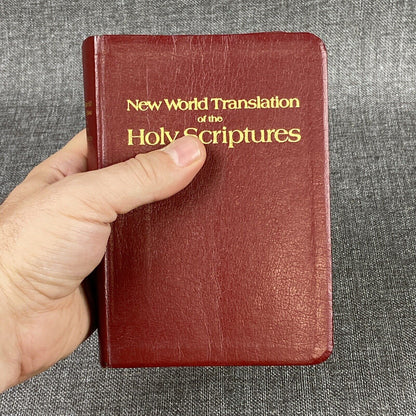 New World Translation of the Holy Scriptures Leather, Watchtower Bible and Tract