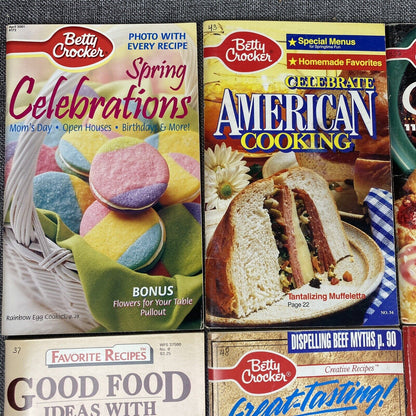 Lot of 14  Betty Crocker's Desserts Cookbooks + others