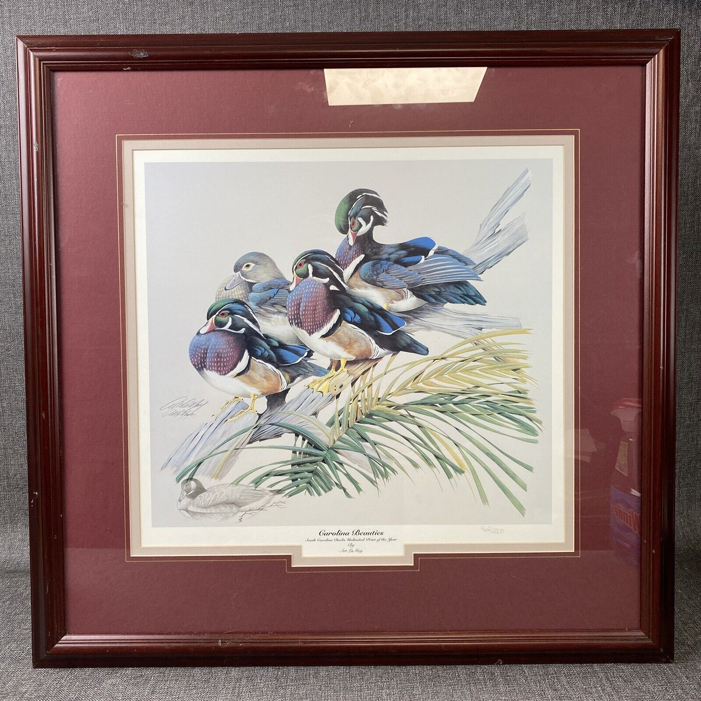 Carolina Beauties SC Ducks Unlimited Print of the Year by Art La May - SIGNED