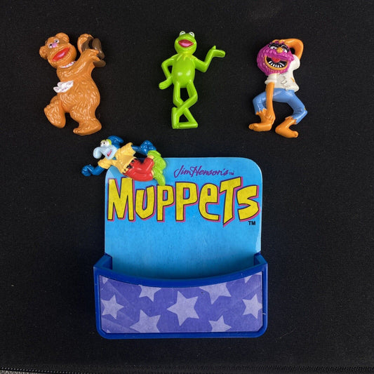 Jim Henson's Muppet Magnets Complete Set - Fozzie, Animal, Kermit