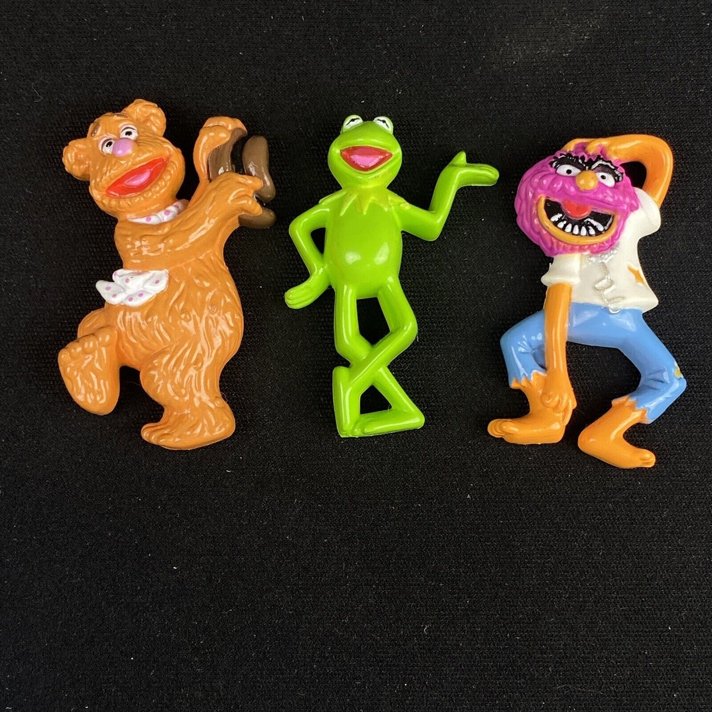 Jim Henson's Muppet Magnets Complete Set - Fozzie, Animal, Kermit