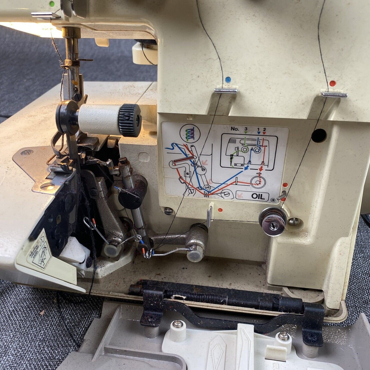 Bernette MO-203 Bernina 3 Thread Serger Overlock Sewing Machine for parts